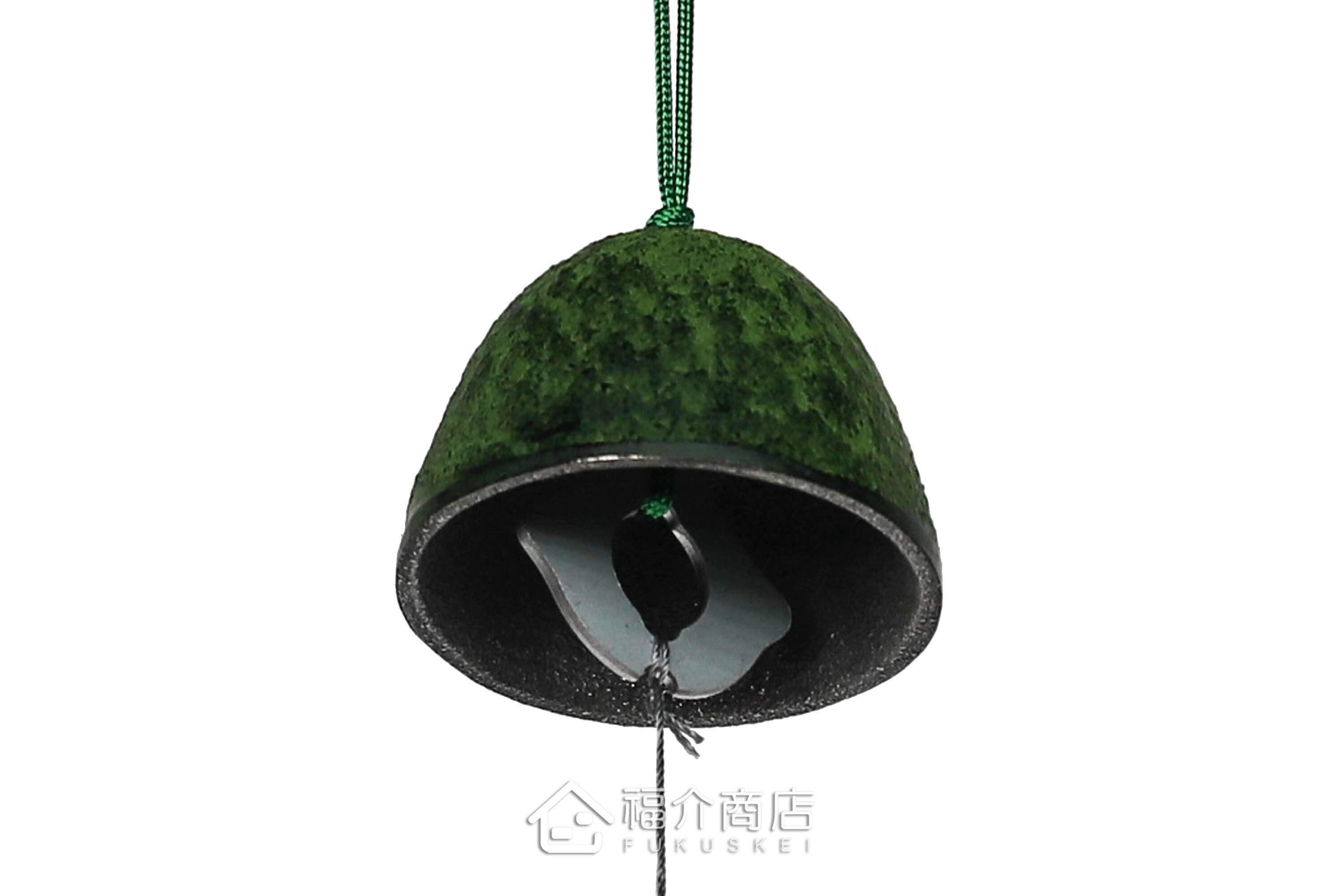 綠色的鑄鐵風鈴