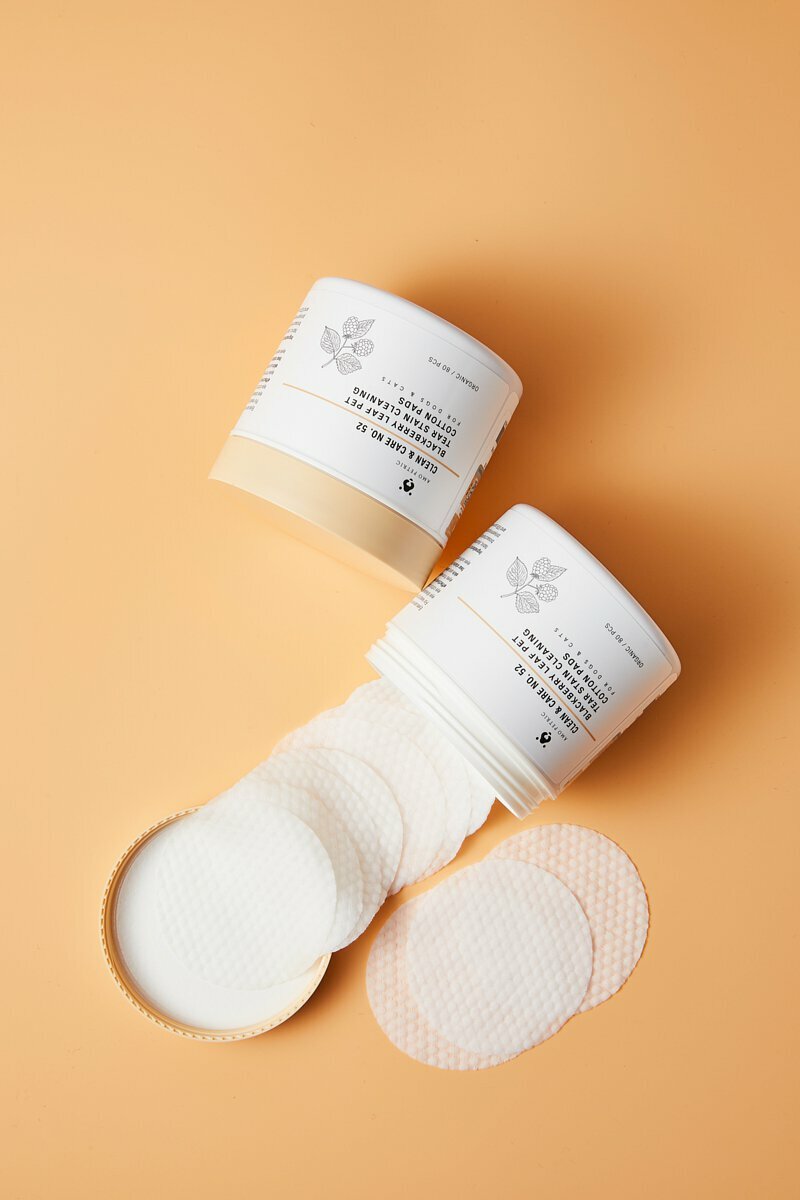 【Amo Petric 】黑莓葉淚痕擦拭棉片