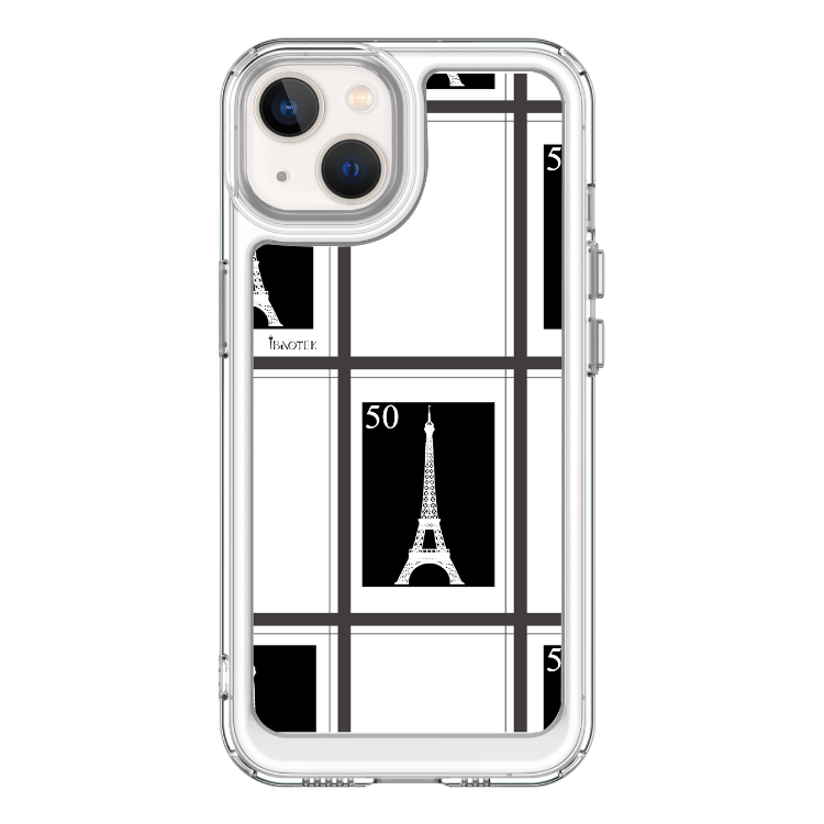 iPhone 13-15系列 手機防摔殼旅郵巴黎