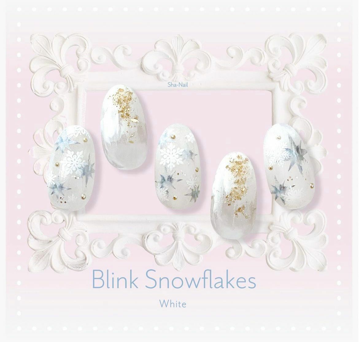 Sha-Nail Plus - Blink Snowflakes (4色)