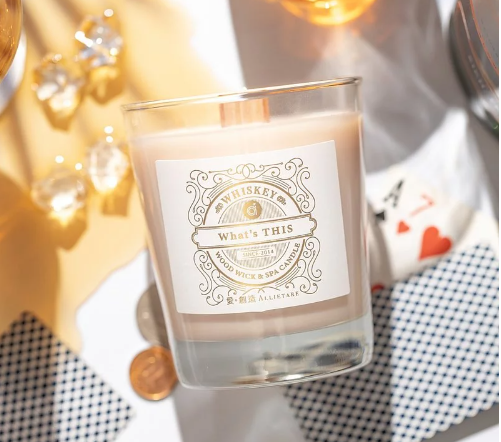 愛創造 - 微醺人生木芯蠟燭(210G)