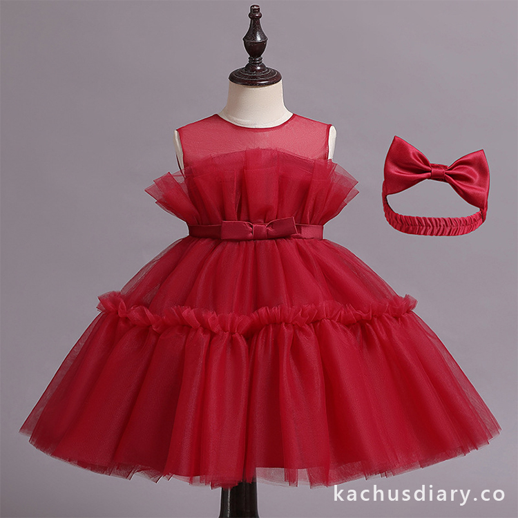 Red Cake Dress