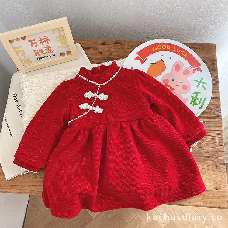 cheongsam style dress