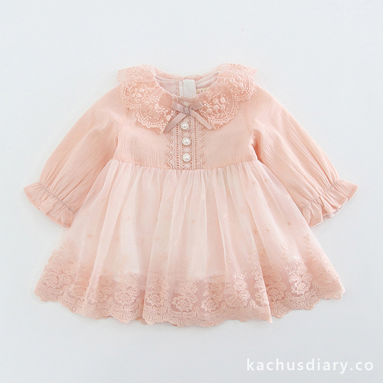 Princess carved flowers dress