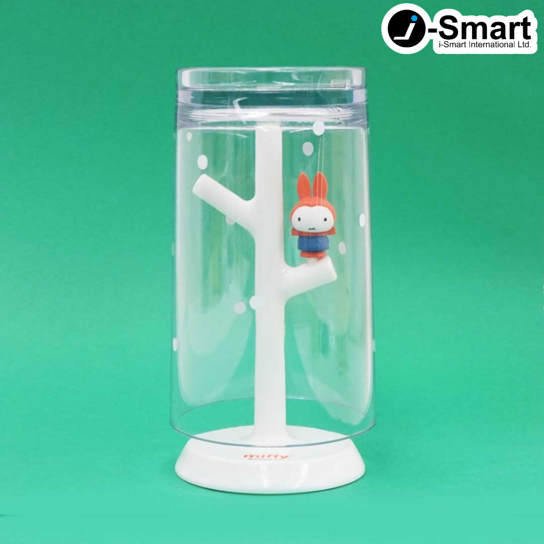 Hashy-漱口杯連杯架-冬日Miffy款