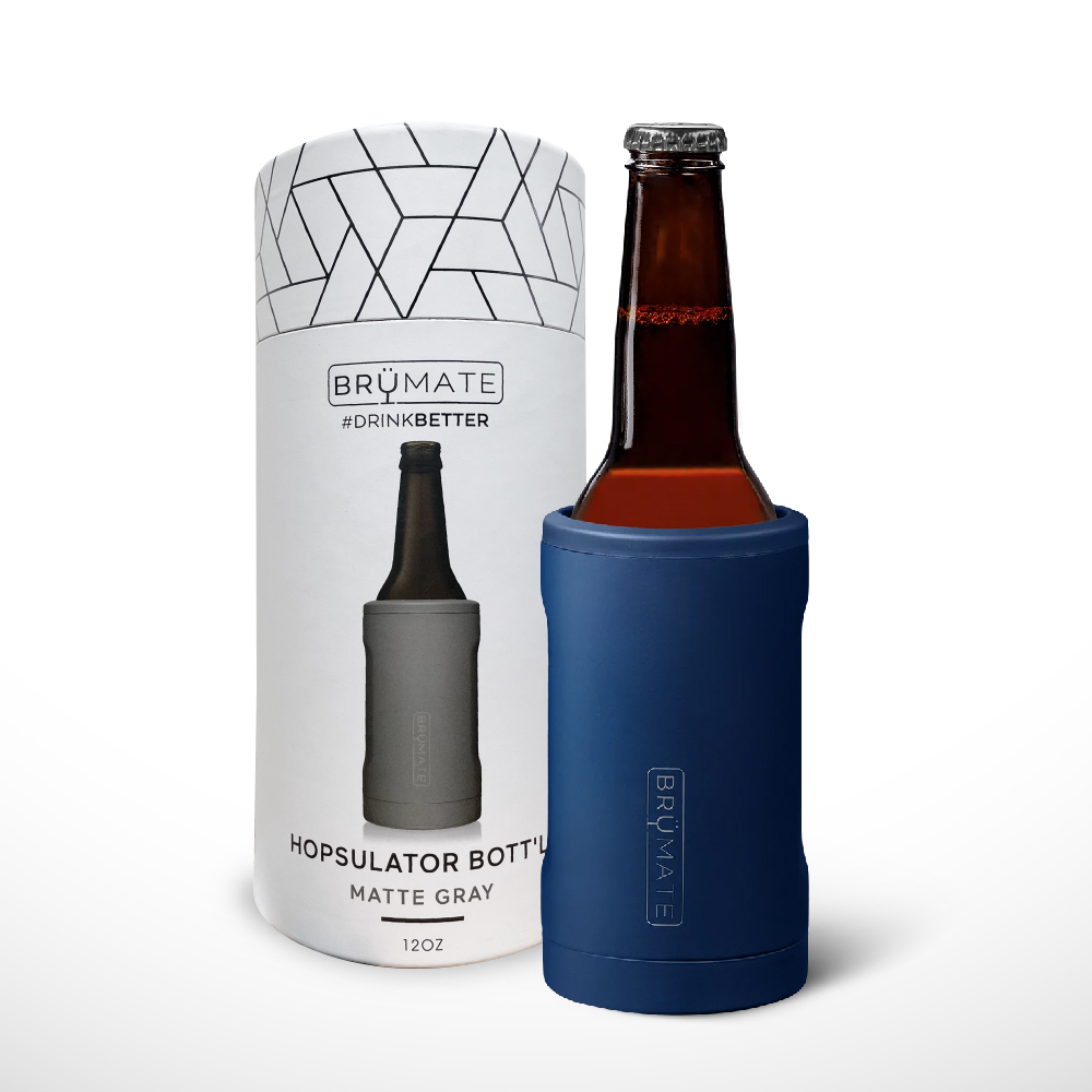 BrüMate  Bott'l 12oz 啤酒酷冰杯 | 啞光藍