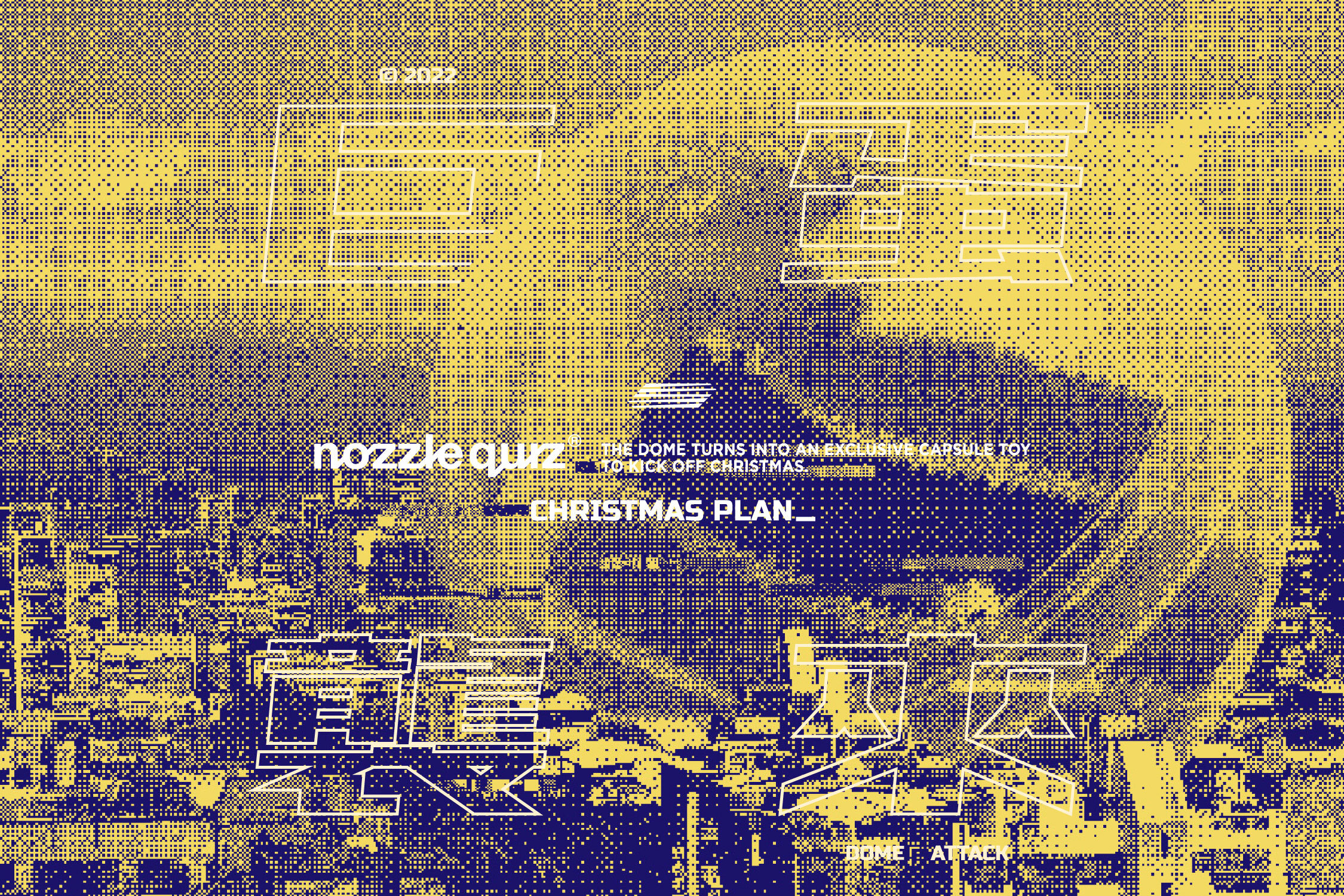 台灣設計配件品牌nozzle quiz 2022 獨家聖誕節活動禮物扭蛋