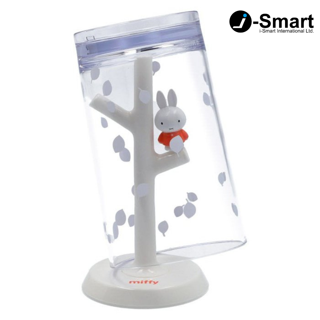 Hashy-漱口杯連杯架-紅色Miffy