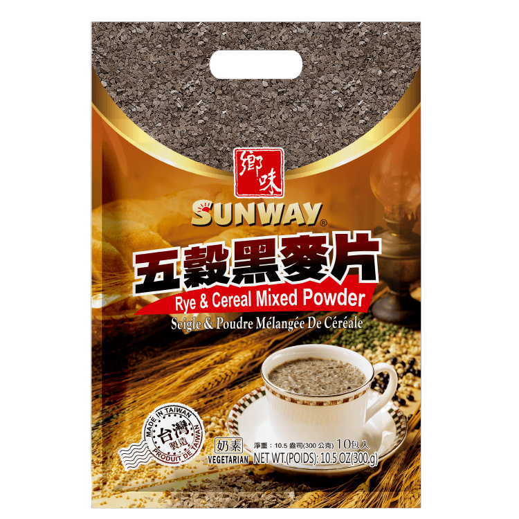 鄉味-五穀黑麥片