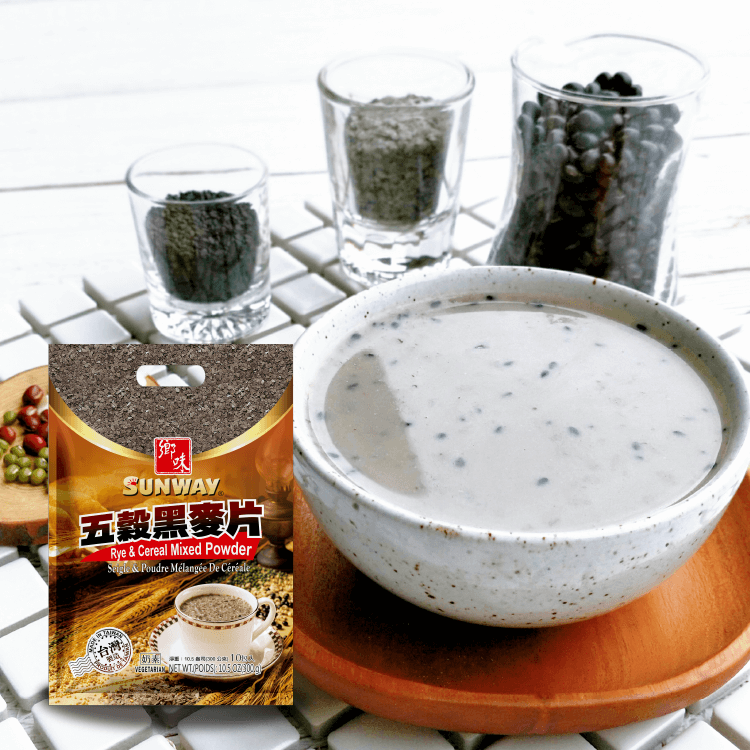 鄉味-五穀黑麥片