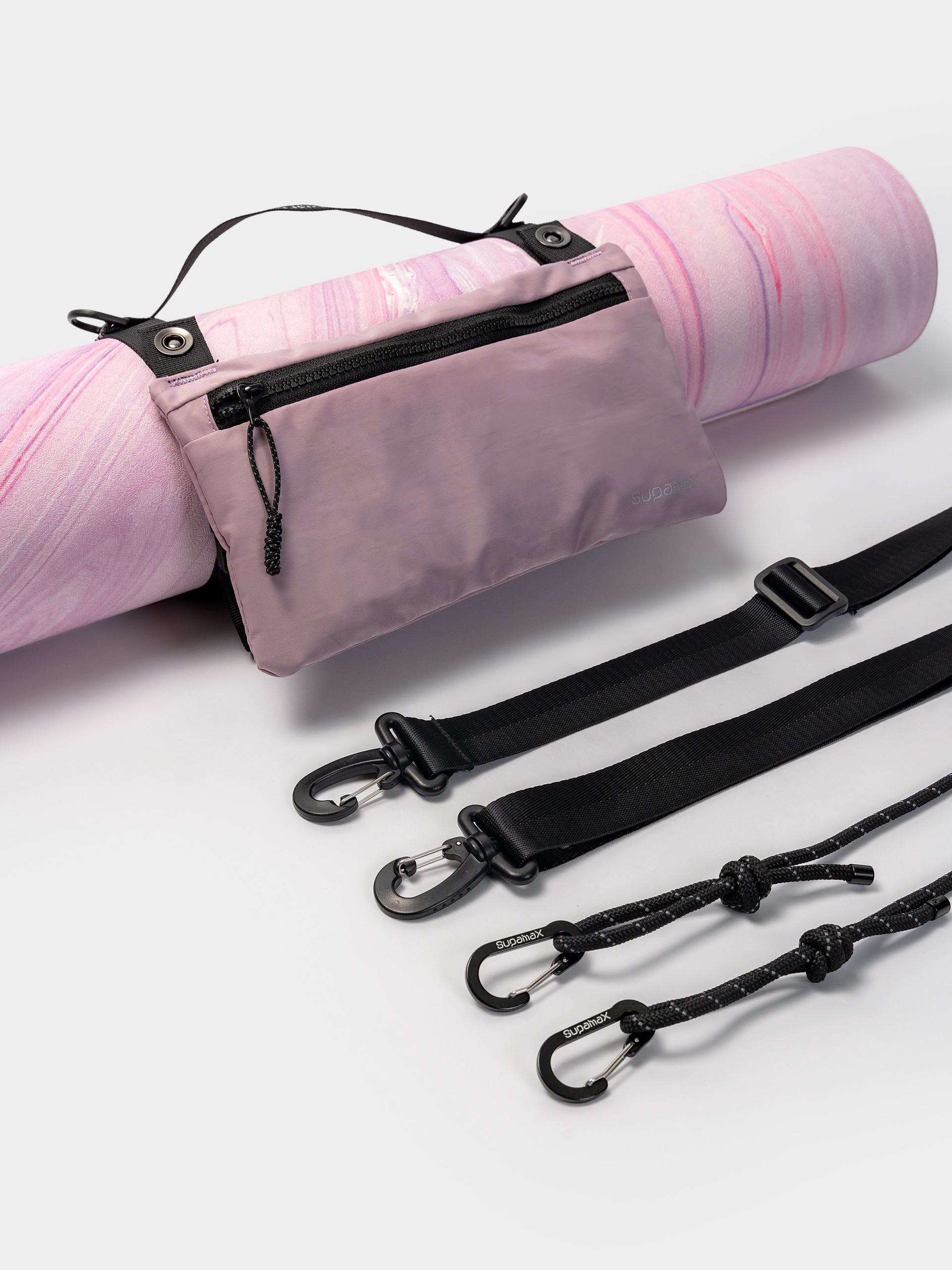 Yoga Strap with Removable Mini Bag