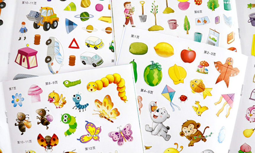幼儿动手动脑贴贴画（10本 恐龙星球)