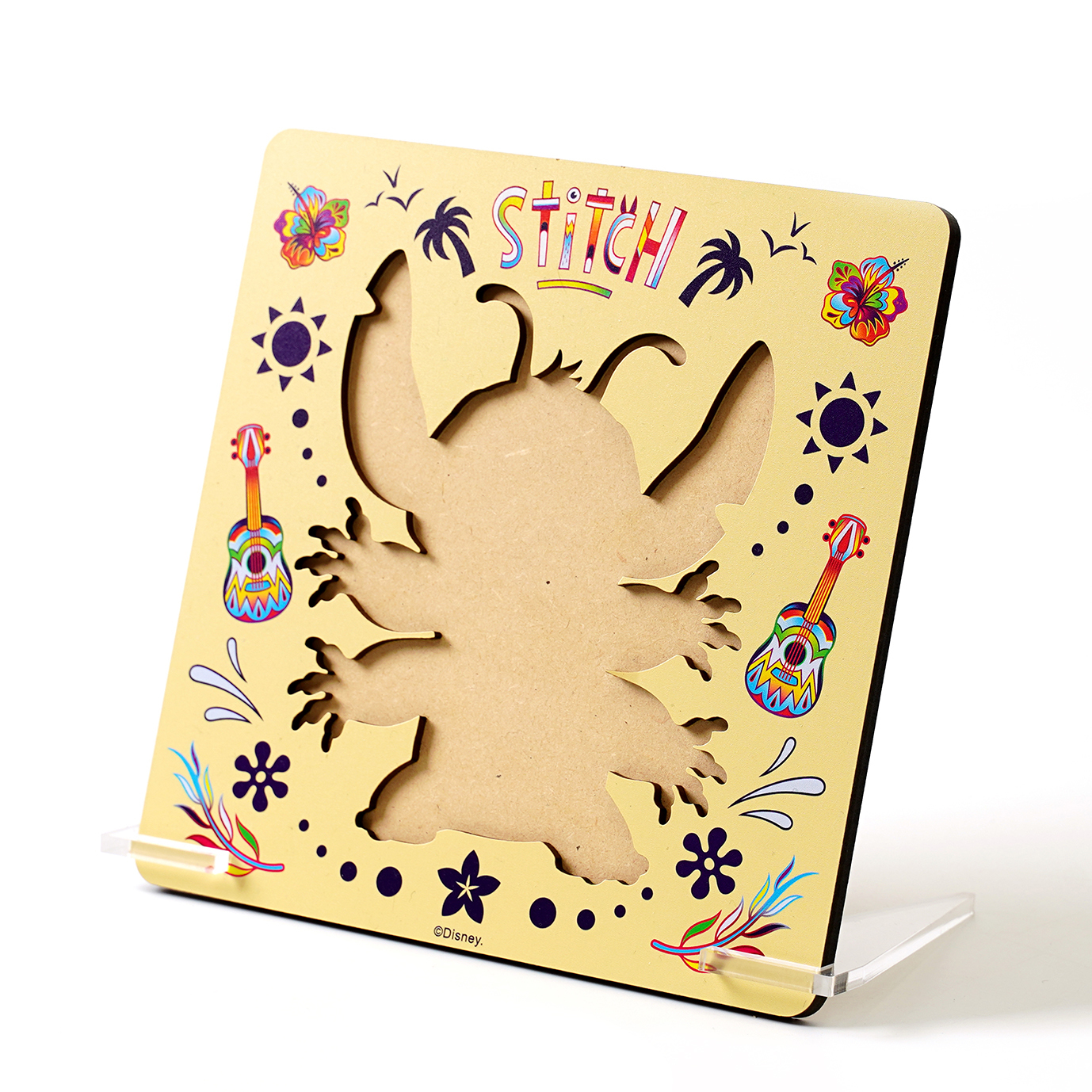 迪士尼圖騰木拼-史迪奇專用框