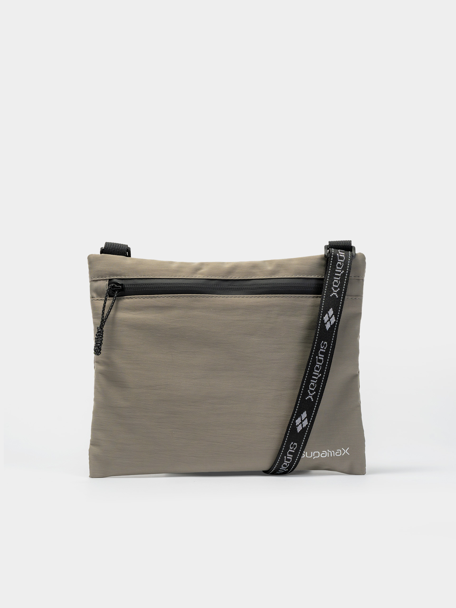 【Miseki SEOUL】25SS★ Shirring mini cross bag Matin Kim Half Shirring Ribbon Round Bag Charcoal Women's