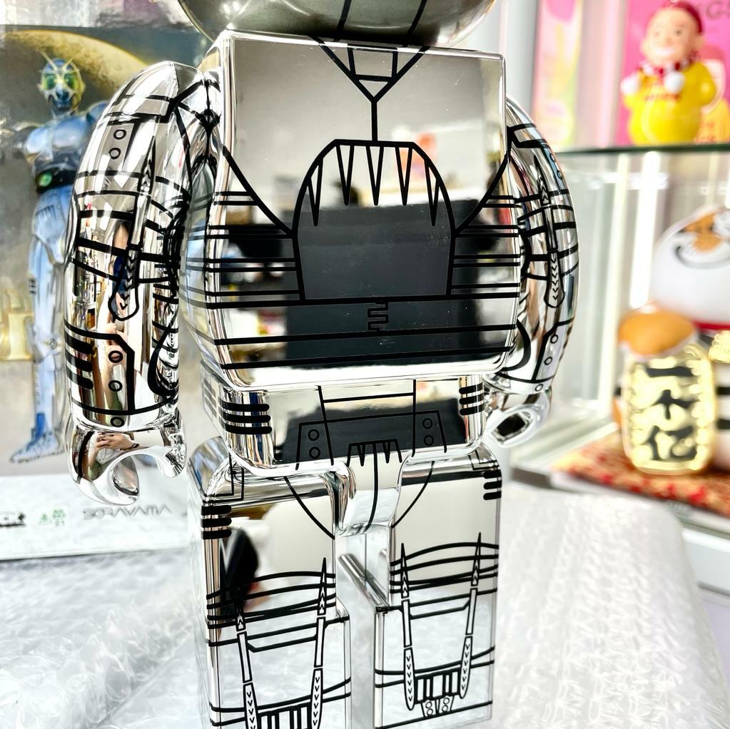 400% Be@rbrick SHADOW MOON (Ver.HAJIME SORAYAMA)