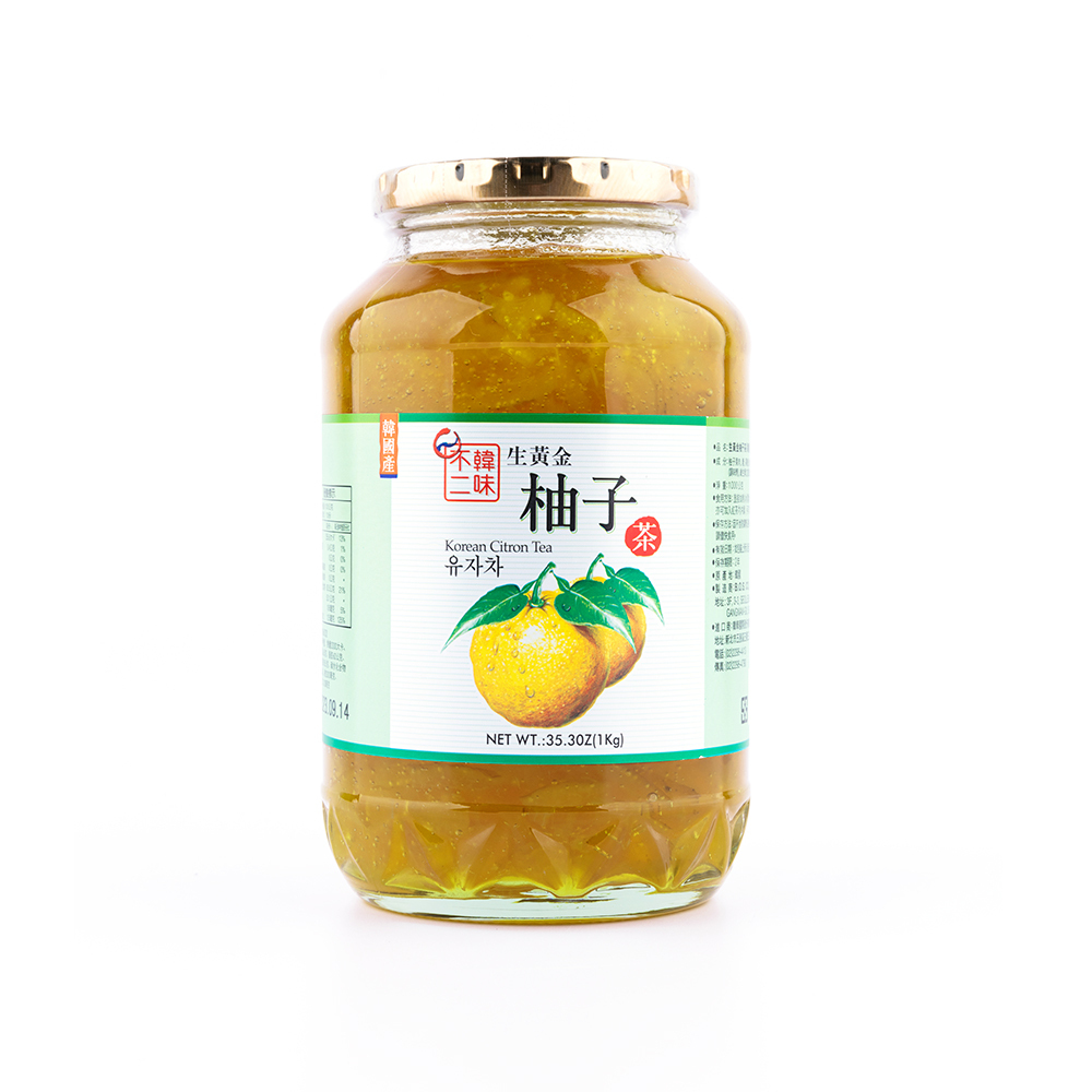 【BK SHOP】韓味不二-生黃金柚子茶1kg