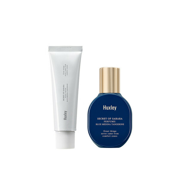Huxley Secret of Sahara Perfume & Hand Cream Set - BLUE MEDINA TANGERINE