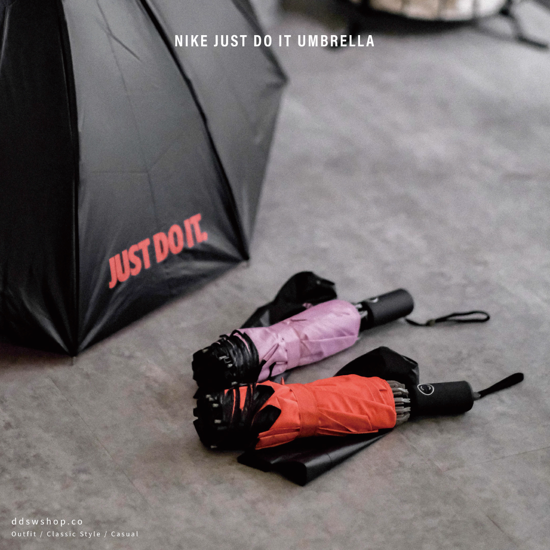 Nike Just Do It 雨傘 自動 折疊傘 遮陽傘 抗風 橘色 JDIUB-OR 粉色 JDIUB-PK