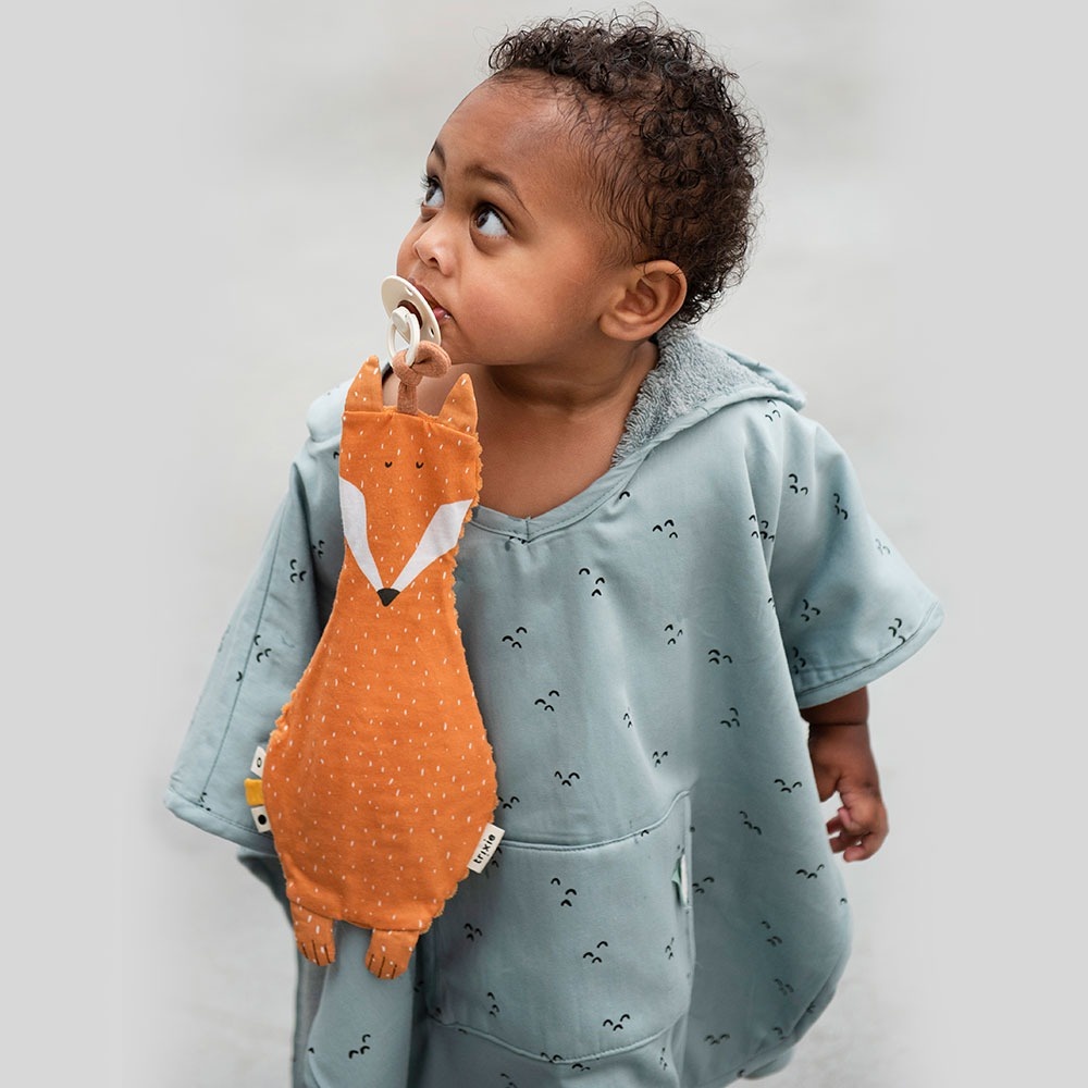 【樂森藥局】Trixie 動物造型奶嘴搓搓巾 搓搓巾 有機棉