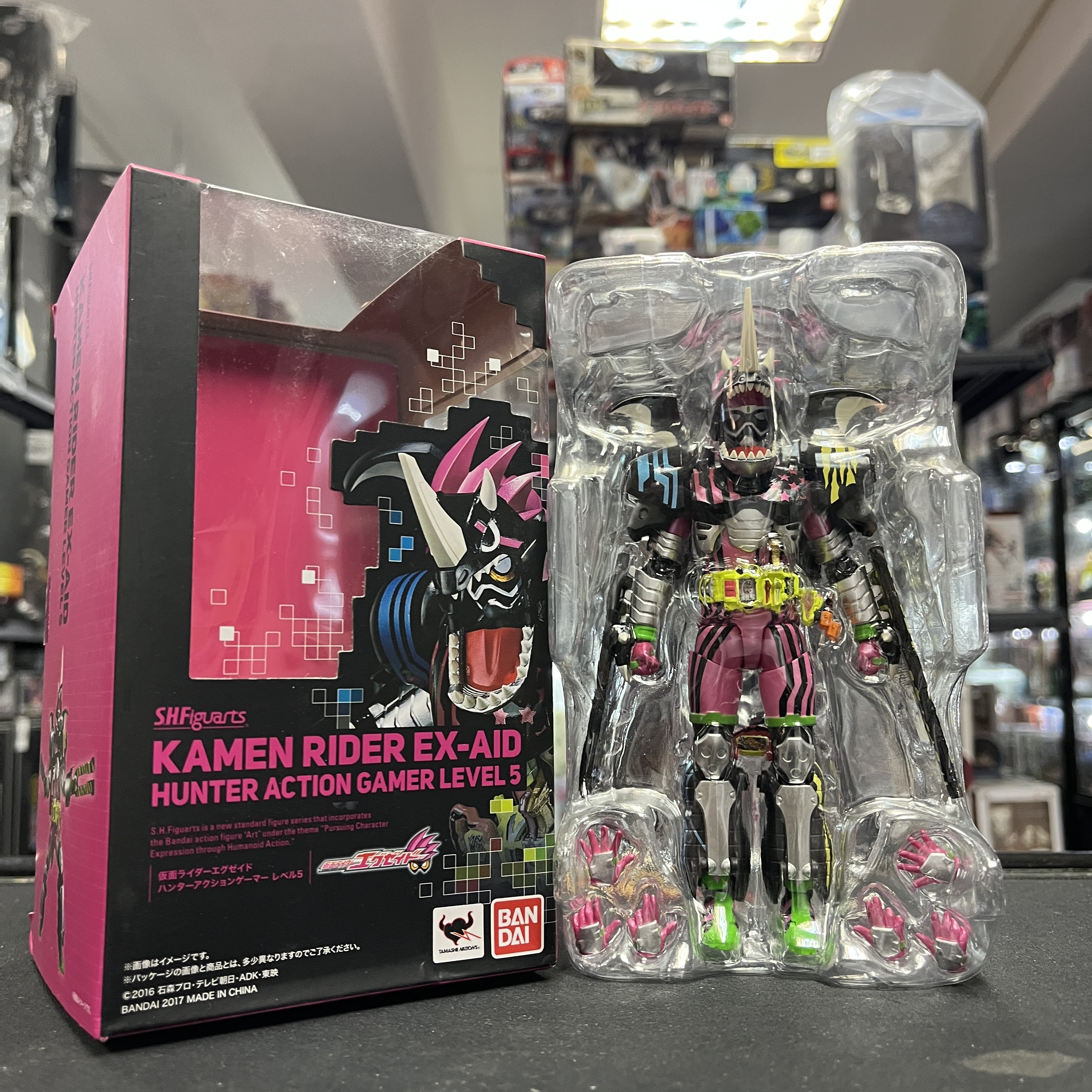 幪面超人-SHF EXAID Hunter Action Gamer LV 5