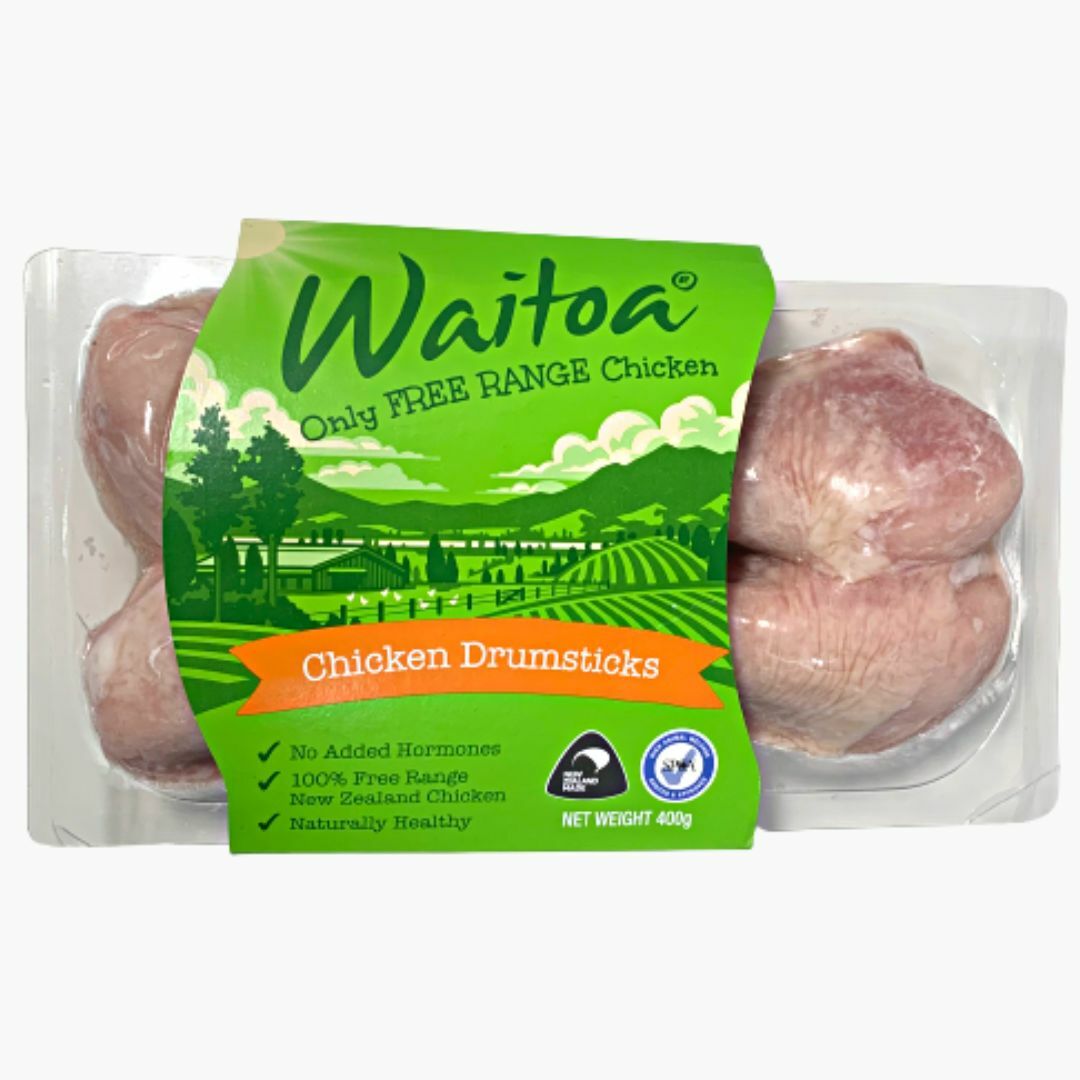 Waitao 紐西蘭天然無激素雞下脾 #無激素 #放養 #非基因改造 #BBQ #雞翼 (350g-400g) (新舊包裝隨機出貨