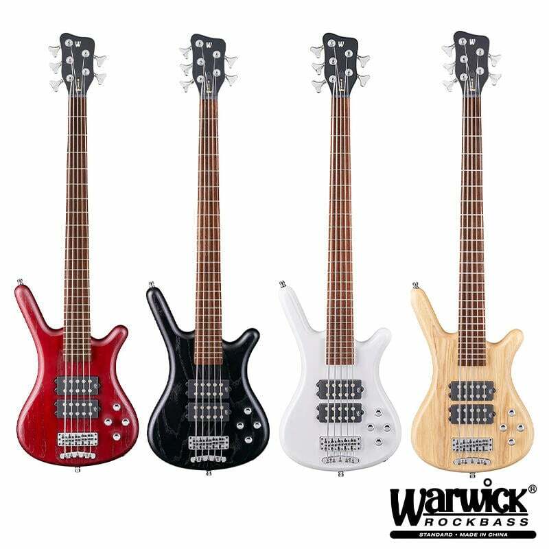 Warwick Rockbass Corvette 
 雙雙主動式電貝斯