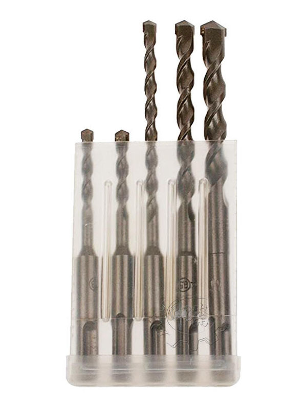 ＊中崙五金【缺貨中】 makita 牧田 電動鑽頭組 5.8~12.7 四溝鑽尾組 5支入 D-44987