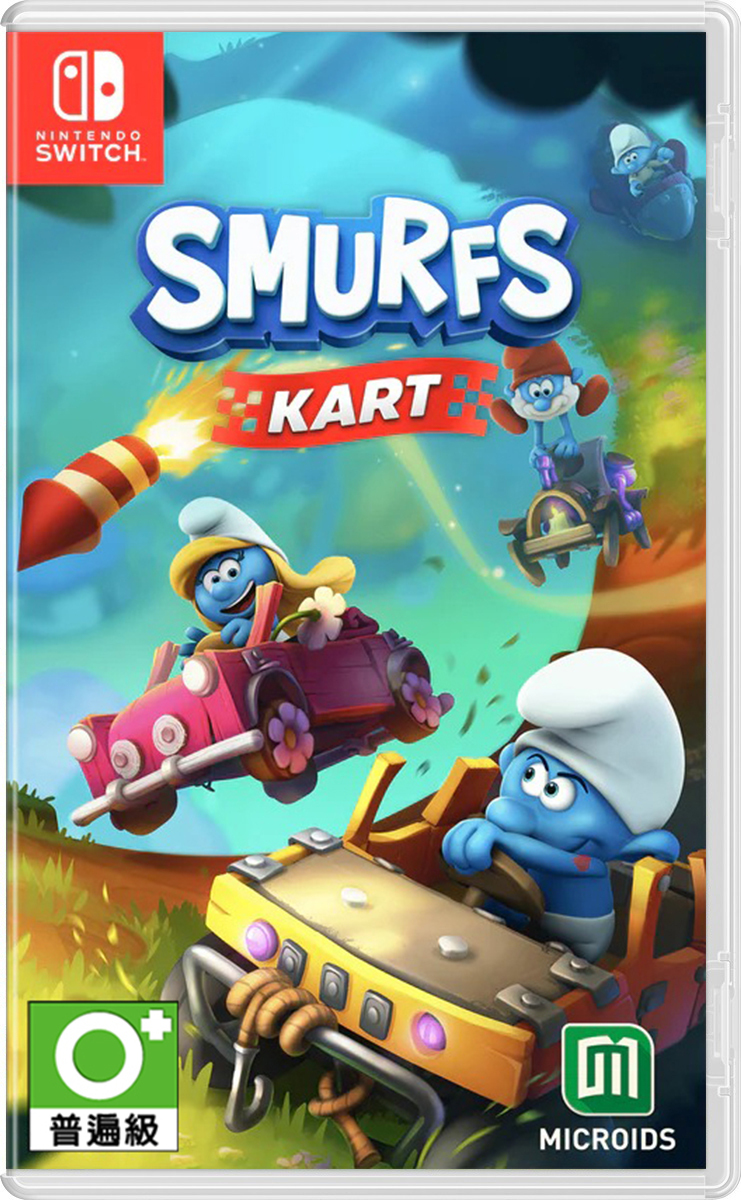 NS 藍色小精靈競速賽車 中文版