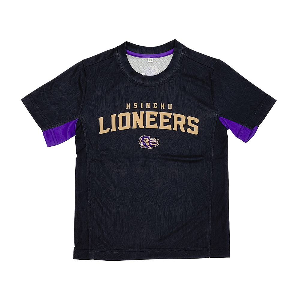 22-23 狂獅短TEE｜黑