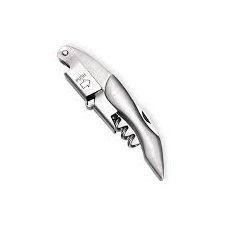 JFW logo Stainlesss Steel Corkscrew with case