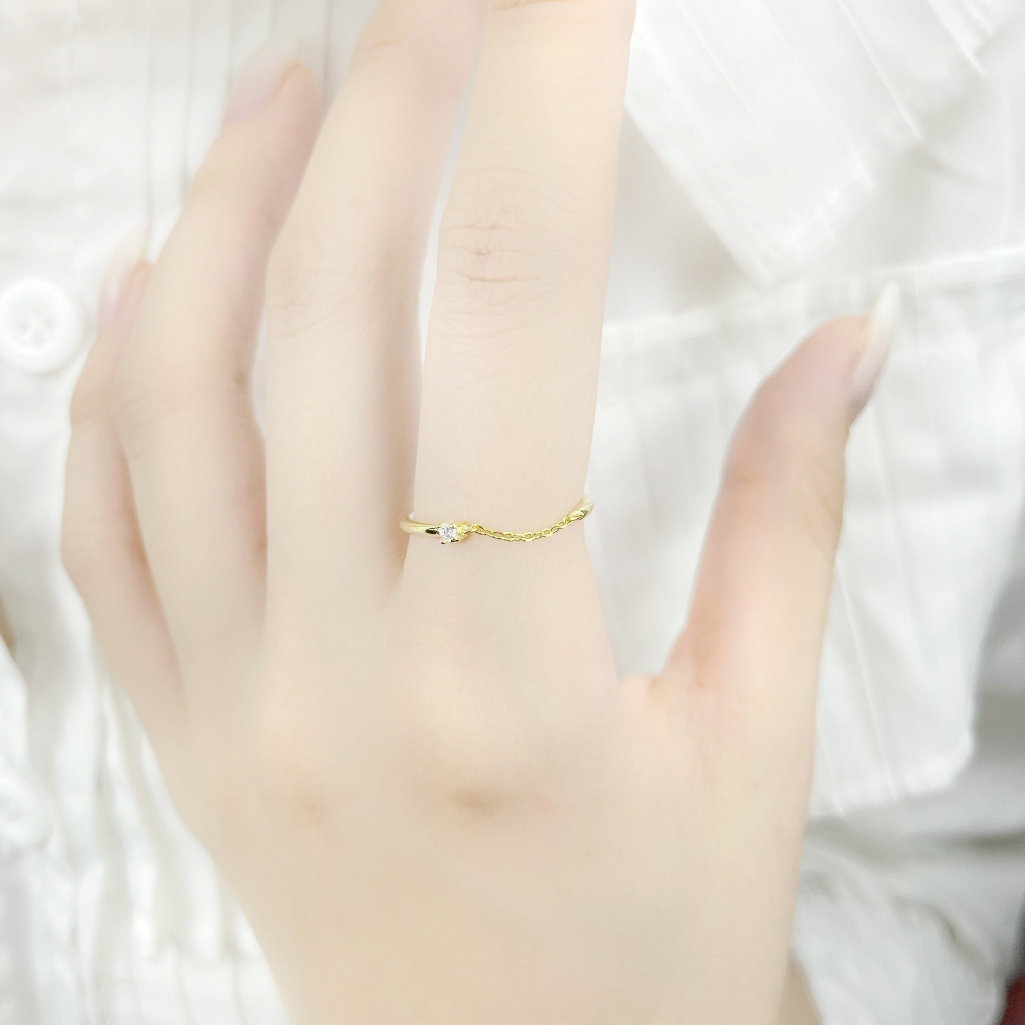 | 925純銀 | 給自己的交代戒指 (金/銀) | RI0257 |