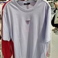 [S] GUESS MEN'S MINI TRIANGLE SHORT SLEEVE TEE,LIGHT VIOLET, MM2K8465-LVT (SGU266)