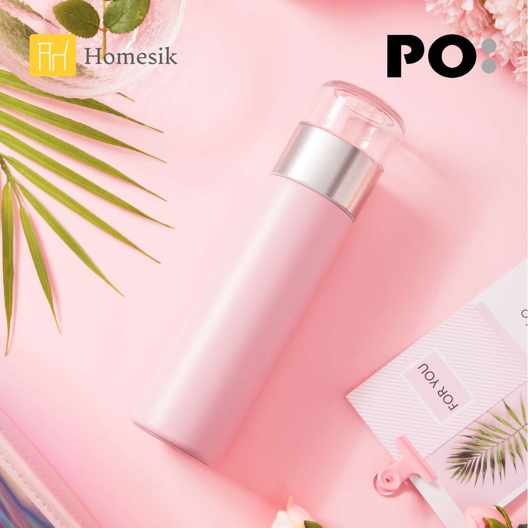 PO: Pao Thermo Mug Slim (Pink)