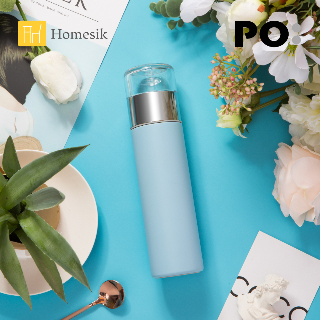 PO: Pao Thermo Mug Slim (Baby Blue)