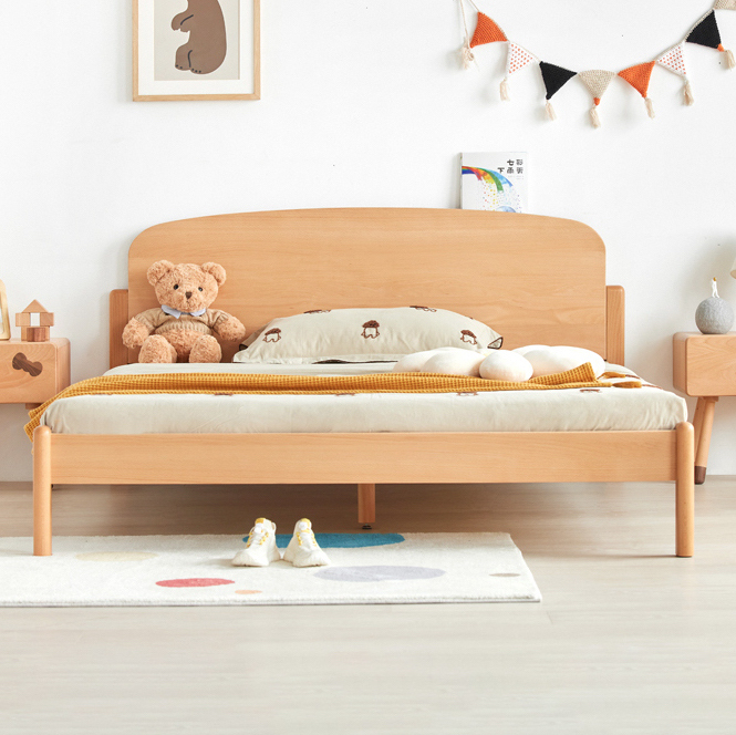 艾勒實木床架A款 AL-H5015