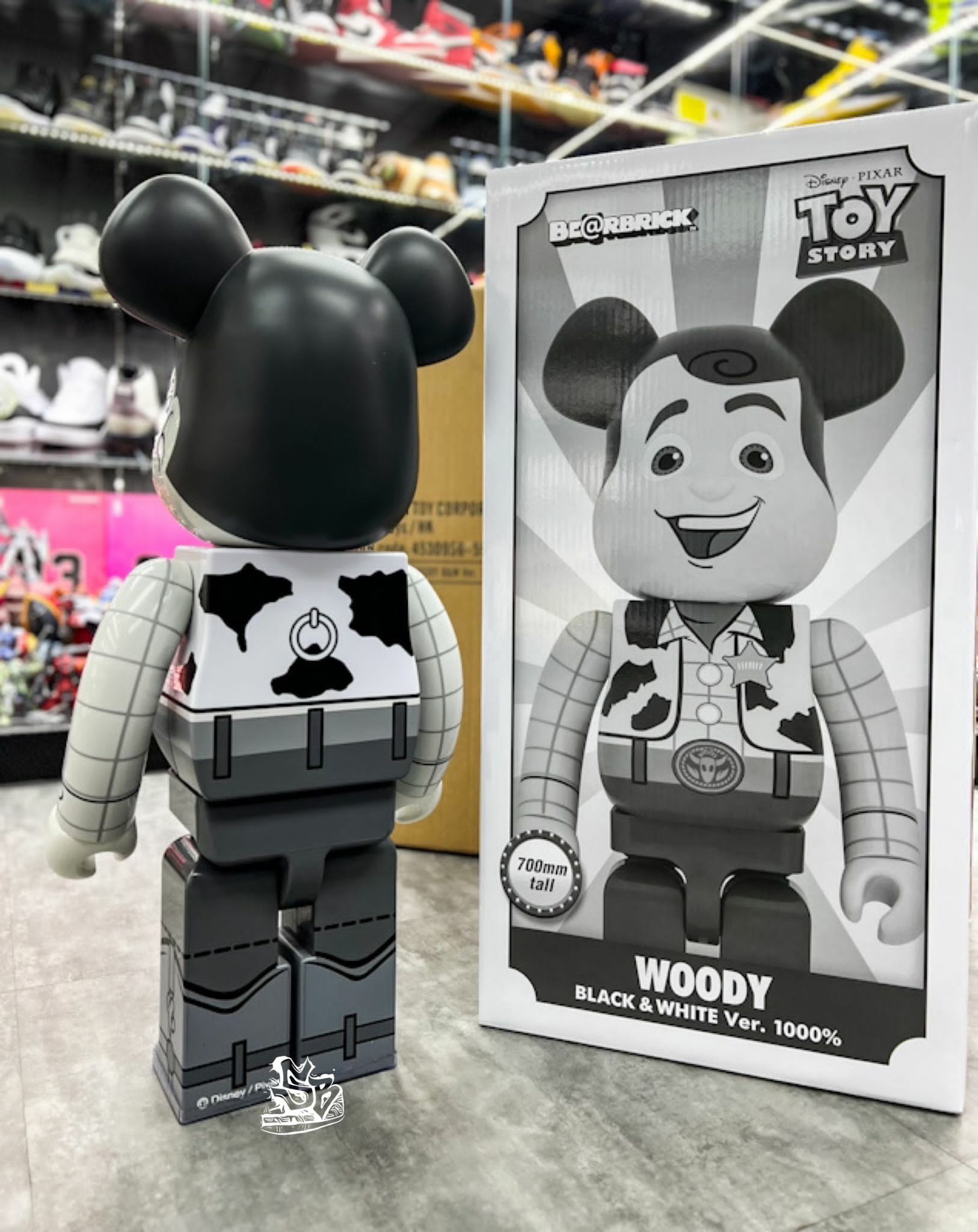 スタニングルアー BE＠RBRICK WOODY ウッディ \nベアブリック1000