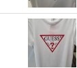 [S] GUESS COMMON BIG TRIANGLE LOGO LONG T-SHIRT,WHITE, NM2K9405-WHT [FINAL SALE] (SGU277)