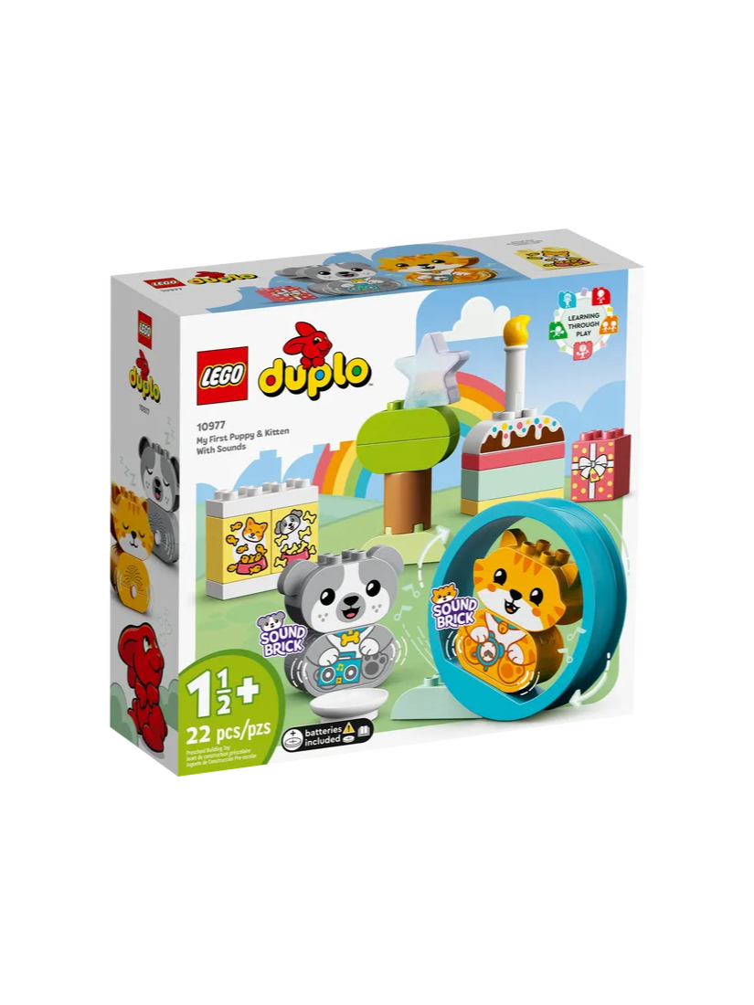 LEGO 10977 My First Puppy & Kitten With Sounds