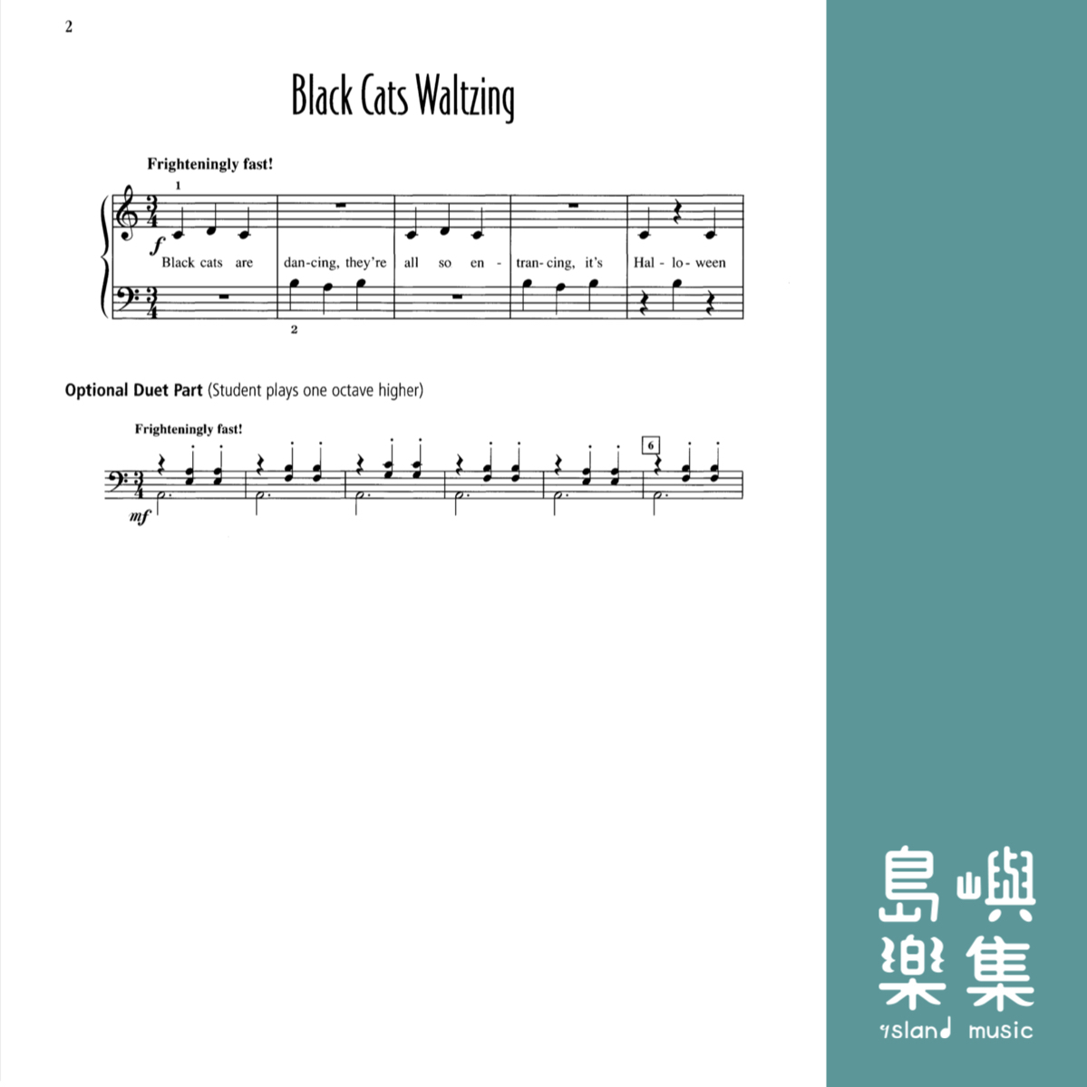 BLACK CATS WALTZING/PNO SOL