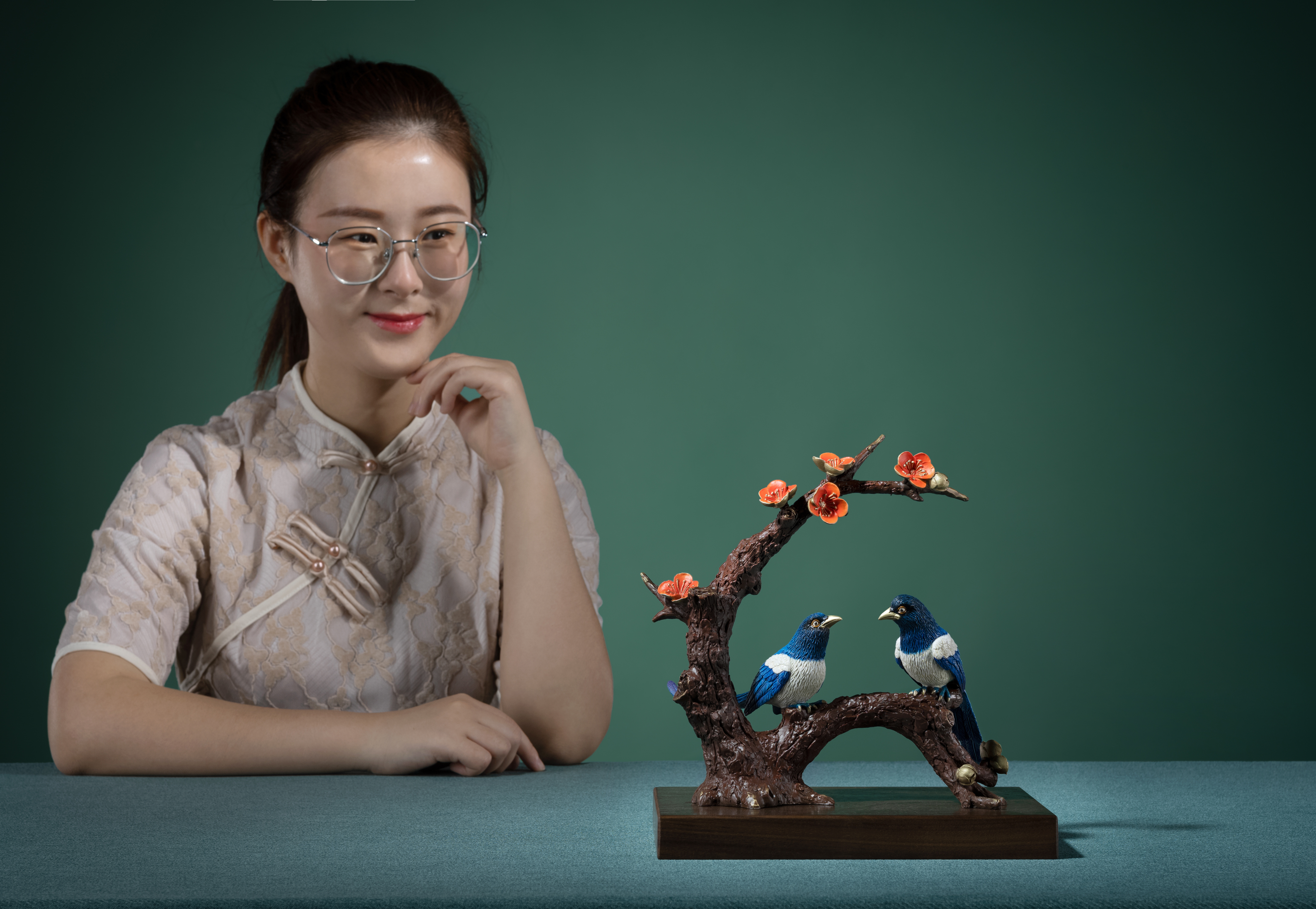 報喜(喜鵲與梅花)◇已停產◇