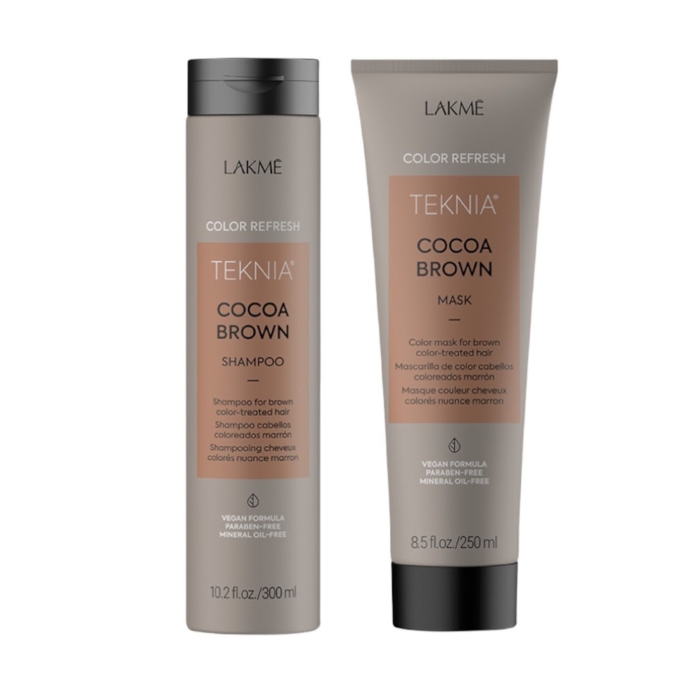 LAKME TEKNIA Cocoa Brown 有機可可豆精華啡色洗護套裝 300ml+250ml