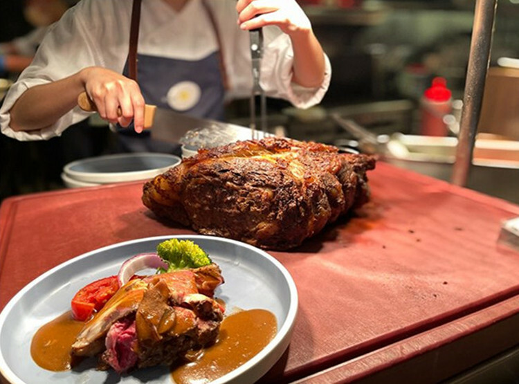 喜來登大飯店 十二廚 現切牛排