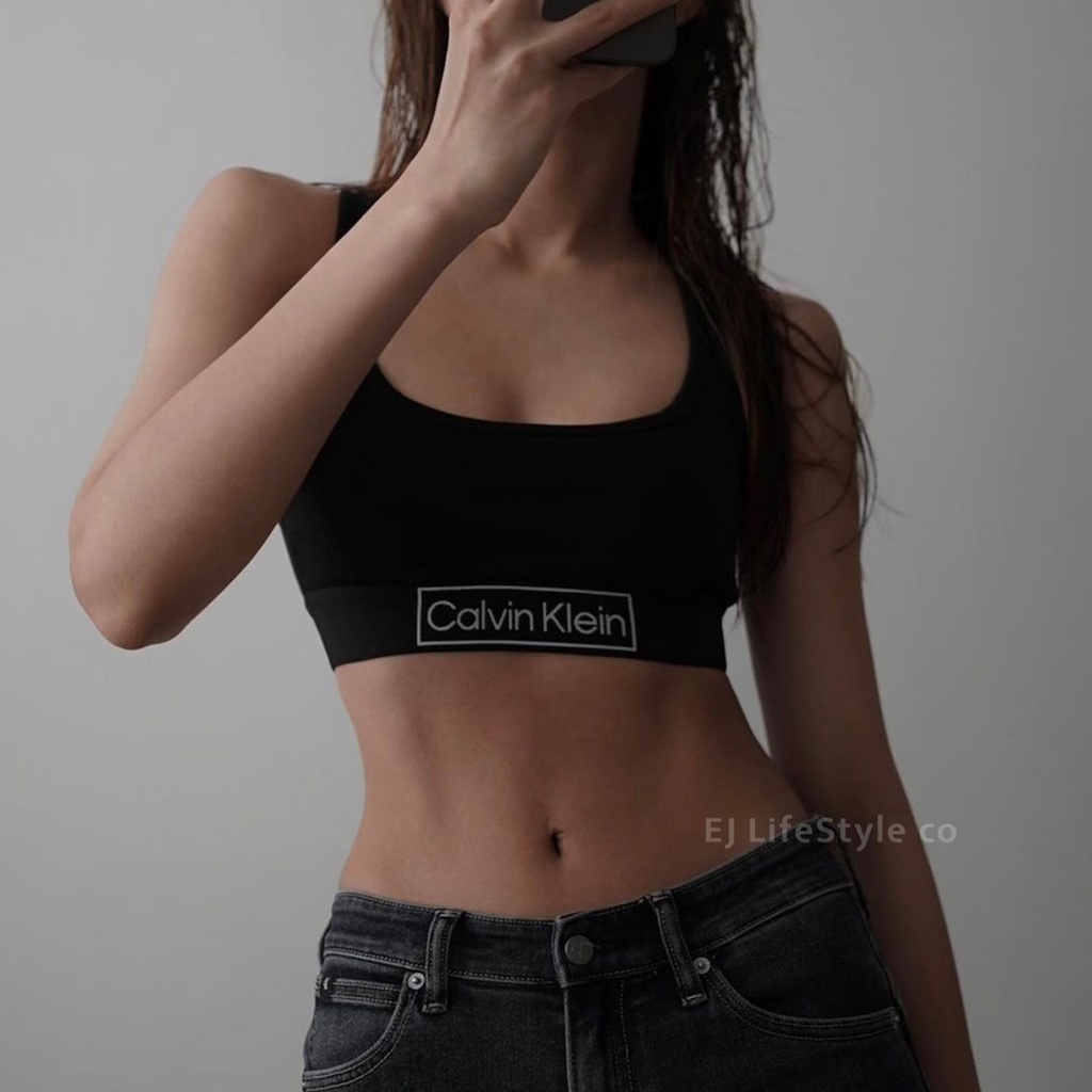 CALVIN KLEIN CK JENNIE 同款 運動 內衣 平口 內褲 灰 黑 無鋼圈 無內襯 QF6768  QF6775 QF6774 / 現貨