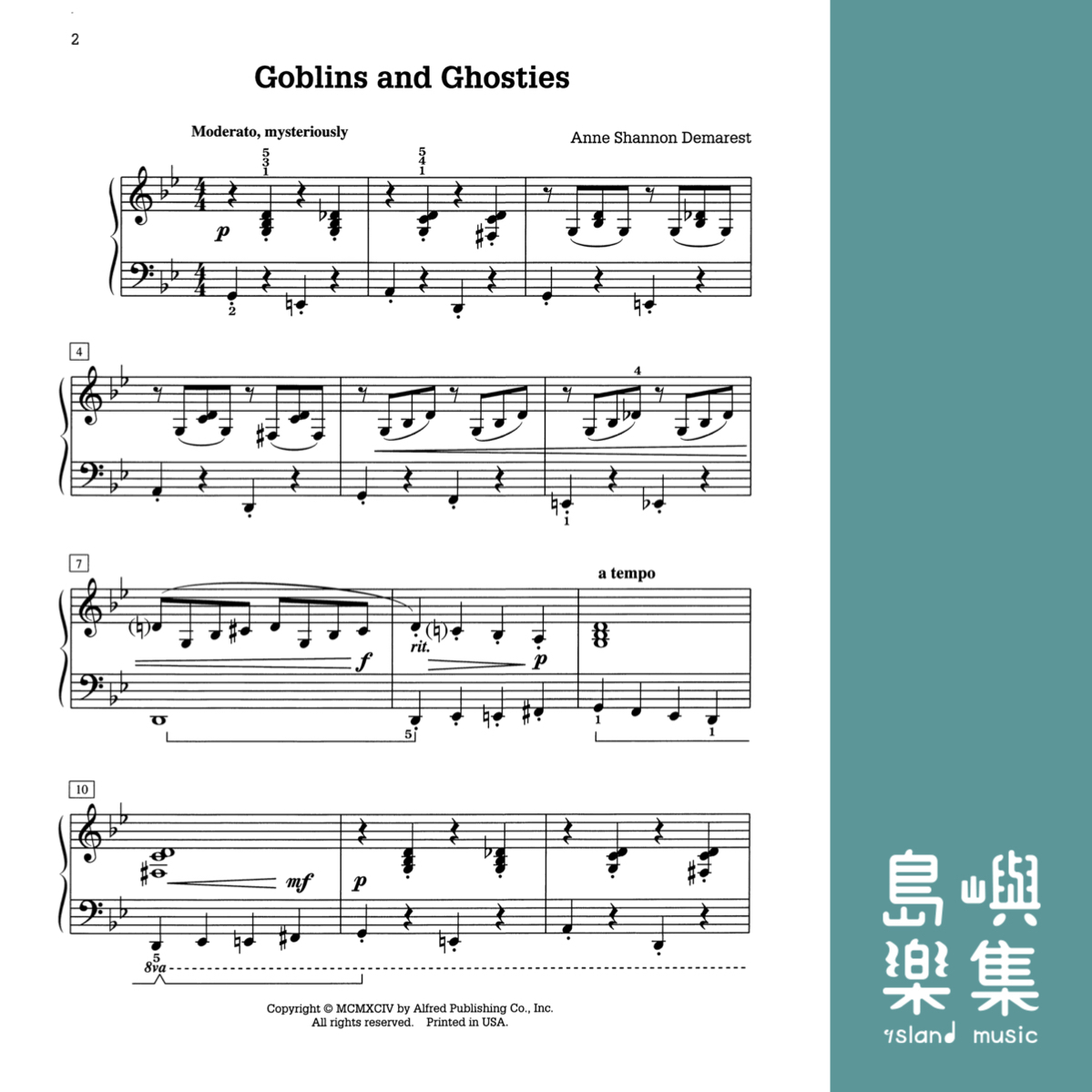 GOBLINS & GHOSTIES/PNO SOL-3