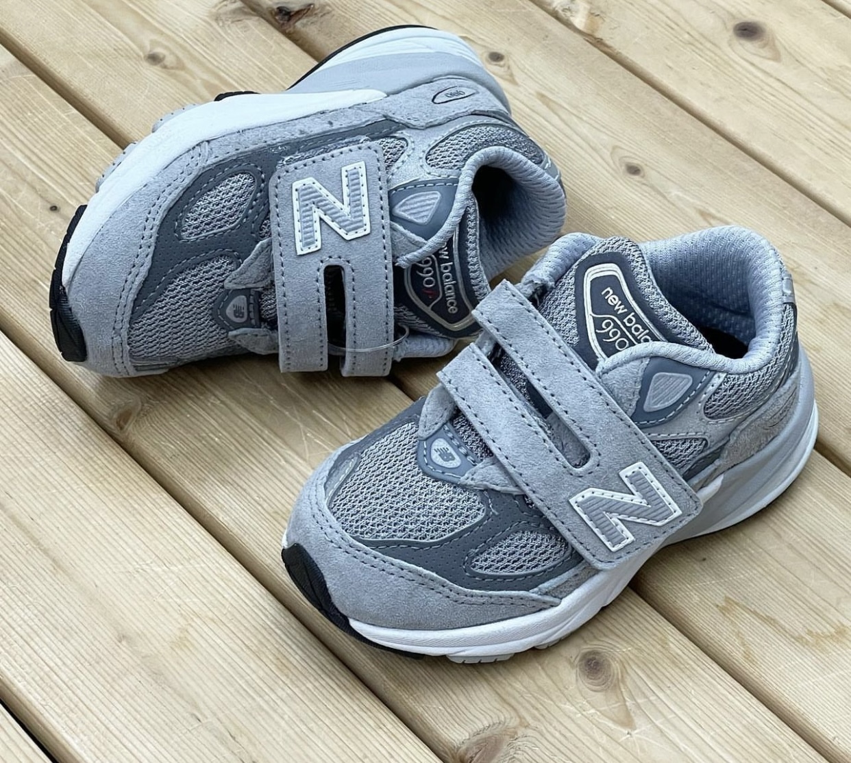 NewBalance 990V6 灰色魔術貼TD/PS