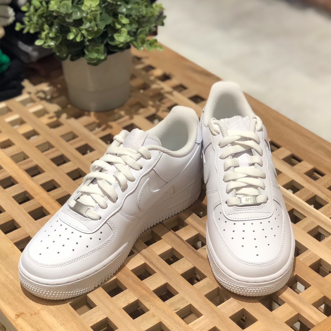 Nike Air Force 1 經典純白 全白 AF1 鐵牌 男女 CW2288-111/DD8959-100