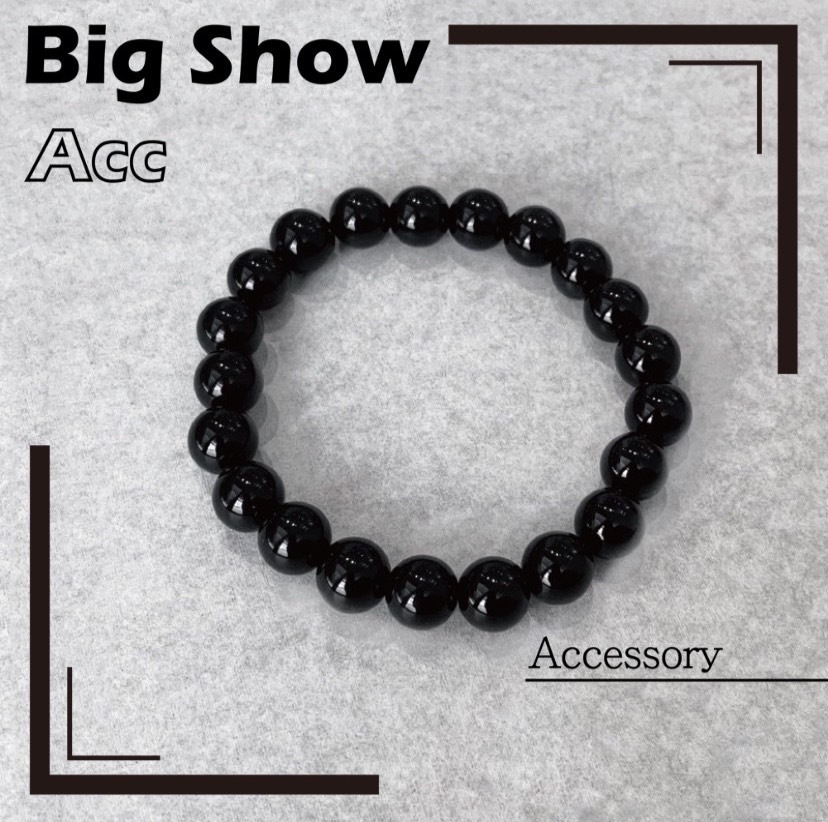 曜石黑 / 晶石 / 百搭 / 珠珠 / 飾品 / 彈性繩 / 手鍊 / 單一尺寸 / 飾品