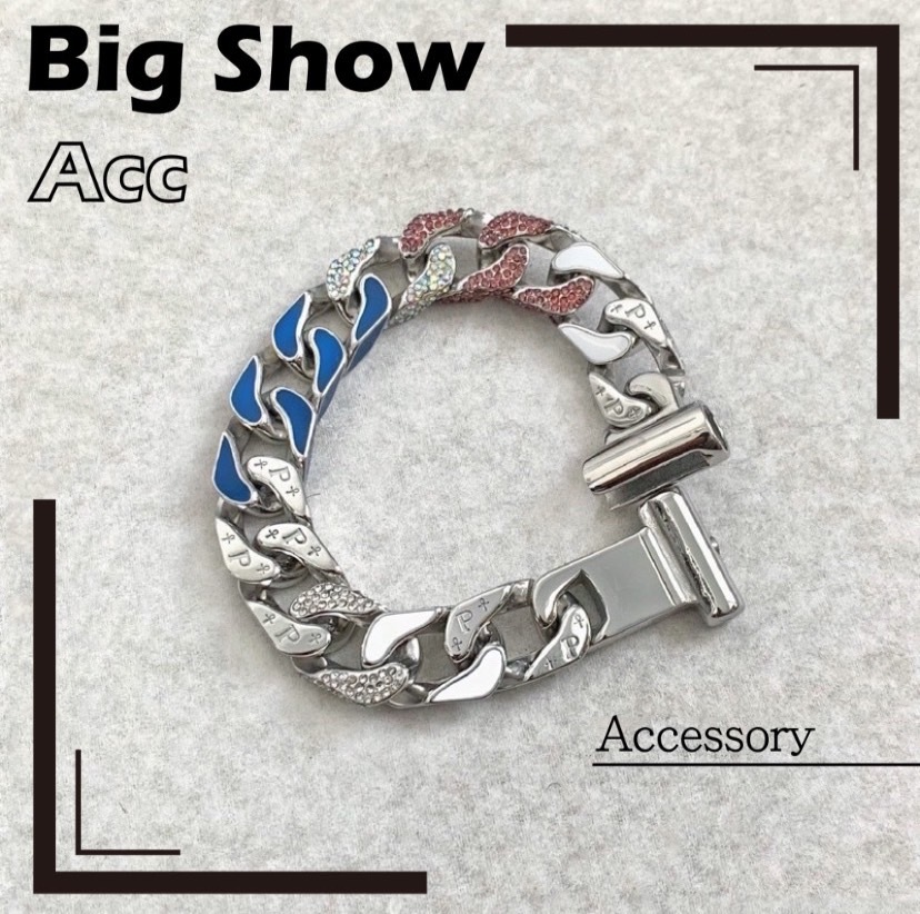 水鑽/拼接/色塊/古巴手鍊/飾品 / 現貨