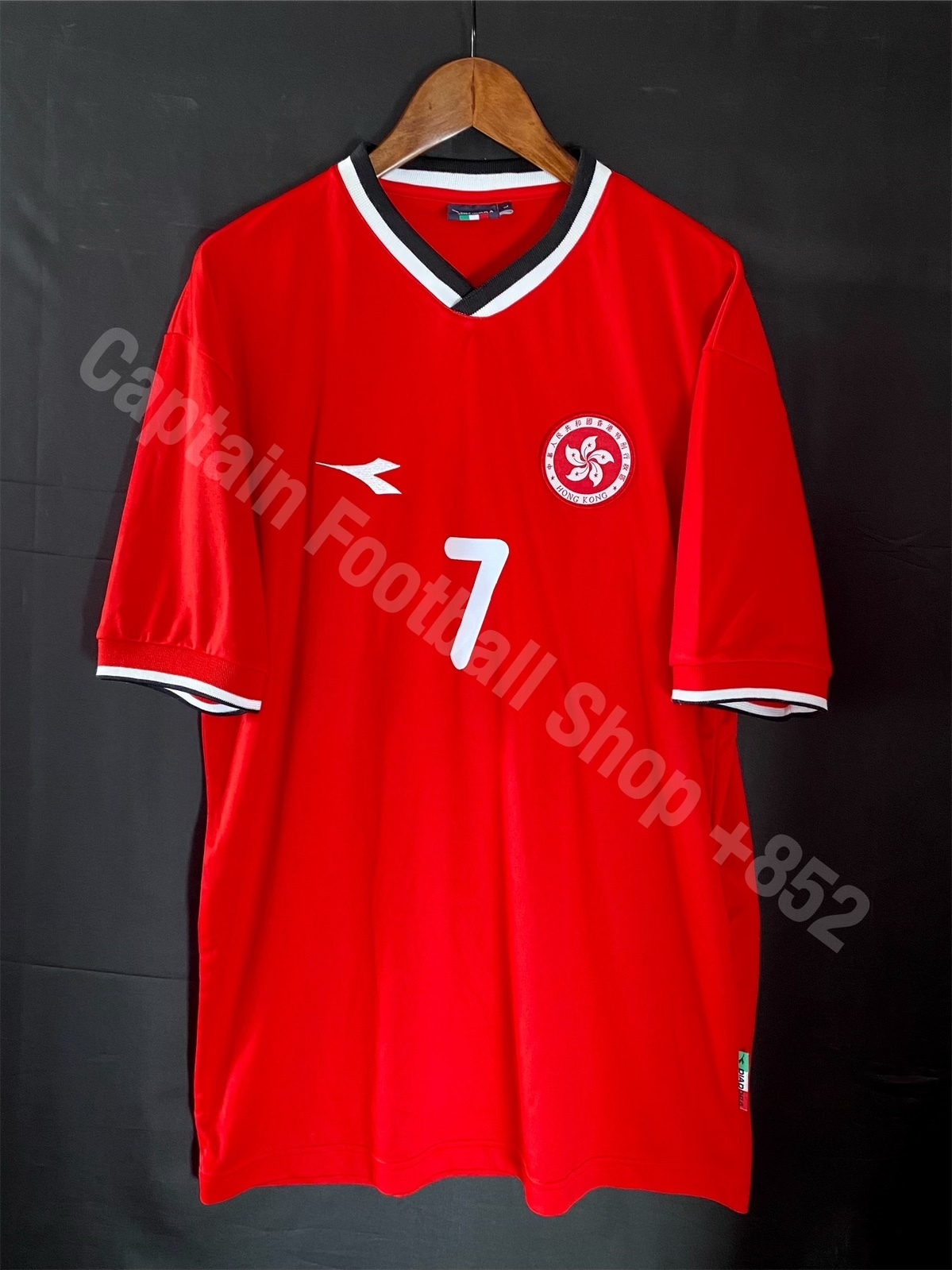 Hong Kong Football Team 2003 Diadora Home Shirt #7
