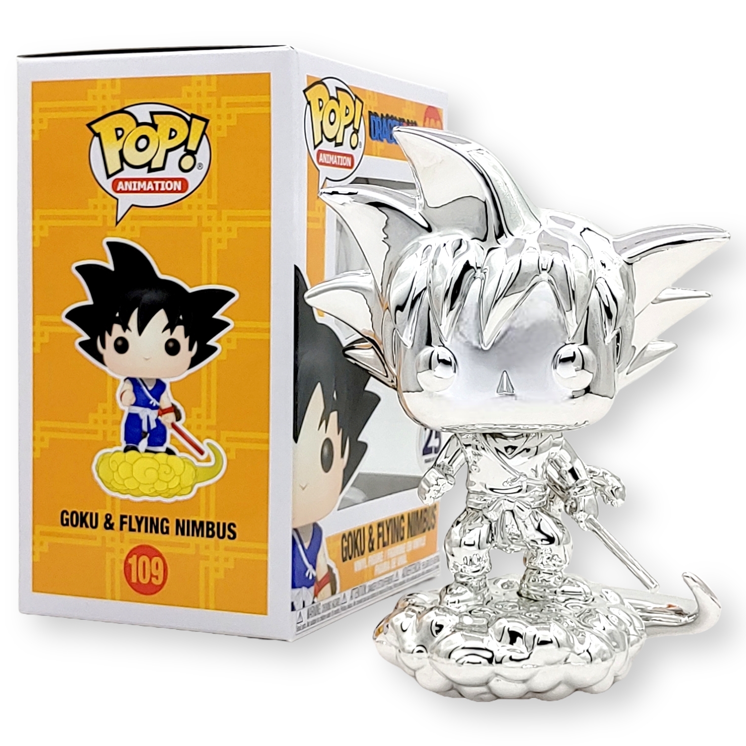FUNKO POP<龍珠>小悟空根斗雲(電鍍銀色)-No.109